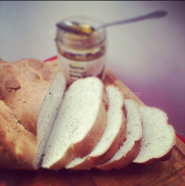 Honey Rosemary Twist Bread