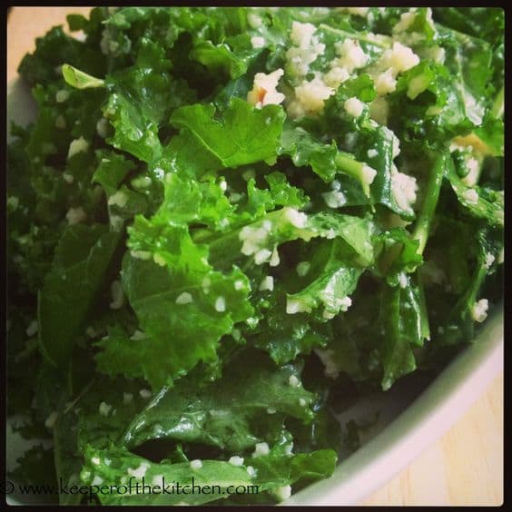 kale and parmesan salad