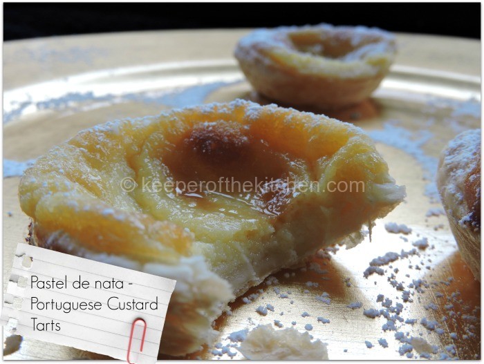 Pastel de nata - Portuguese Custard Tarts