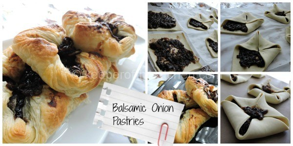 Balsamic Onion Pastries