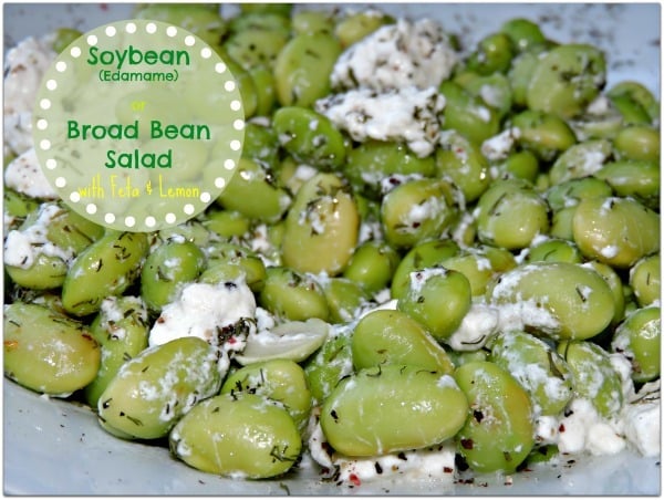 Edamame Soybean Broad Beans Salad